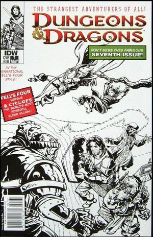 [Dungeons & Dragons #7 (Retailer Incentive Cover B - Jorge Lucas B&W)]