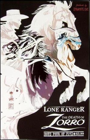 [Lone Ranger & Zorro: The Death of Zorro Volume 1, Issue #4 (Incentive Negative Cover)]