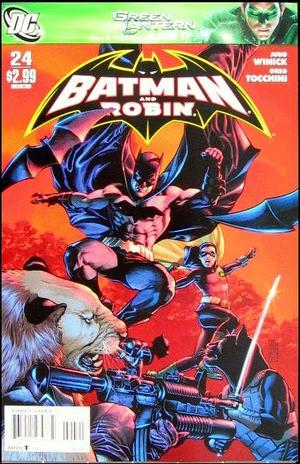 [Batman and Robin 24 (variant cover - J.G. Jones)]