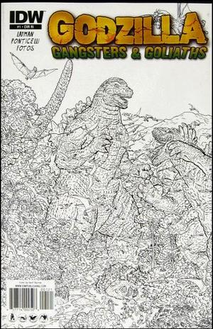 [Godzilla: Gangsters and Goliaths #1 (Retailer Incentive Cover - Geof Darrow sketch)]