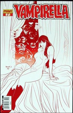 [Vampirella (series 4) #7 (Retailer Incentive Blood Red Cover - Paul Renaud)]