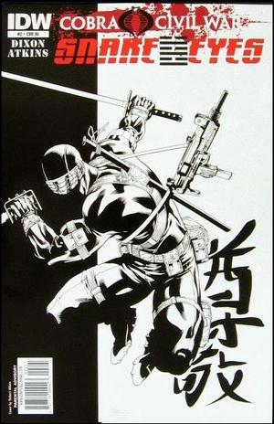 [G.I. Joe: Snake Eyes Vol. 2 #2 (Retailer Incentive Cover - Robert Atkins B&W)]