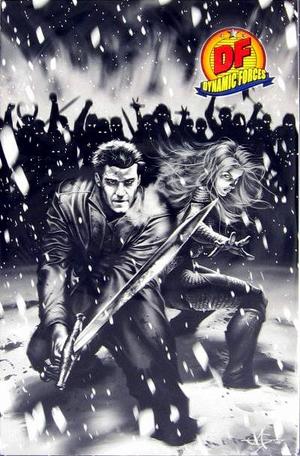 [Angel - After the Fall #10 (Dynamic Forces Cover - Alex Garner B&W)]