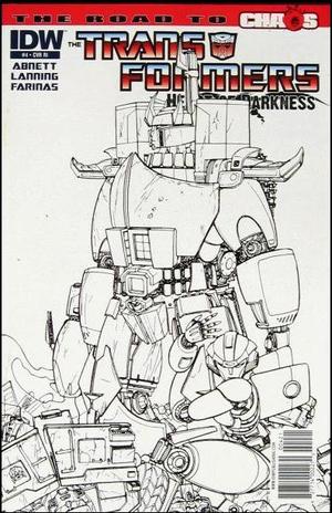 [Transformers: Heart of Darkness #4 (Retailer Incentive Cover - Ulises Farinas B&W)]