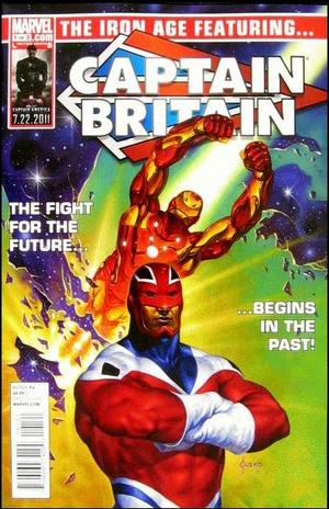 [Iron Age No. 1 (Captain Britain cover - Joe Jusko)]