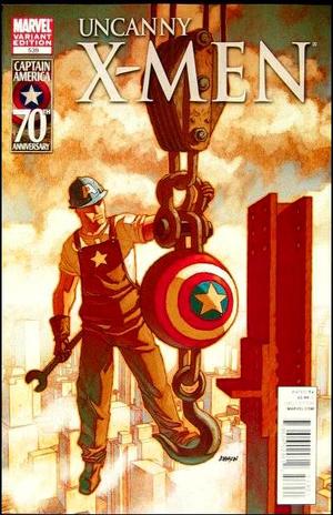 [Uncanny X-Men Vol. 1, No. 539 (variant I Am Captain America cover - Dave Johnson)]