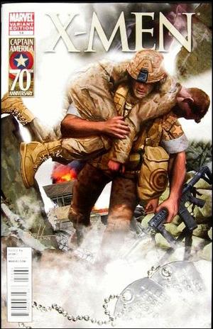 [X-Men (series 3) No. 14 (variant I Am Captain America cover - Greg Horn)]