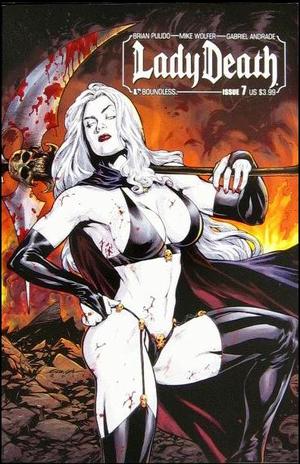 [Lady Death (series 3) #7 (regular cover - Gabriel Andrade)]