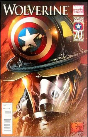 [Wolverine (series 4) No. 12 (variant I Am Captain America cover - Joe Quesada)]