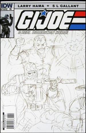 [G.I. Joe: A Real American Hero #168 (Retailer Incentive Cover - Larry Hama sketch)]
