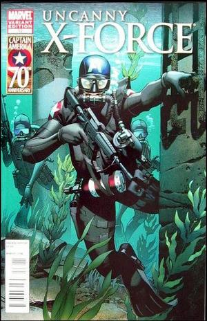 [Uncanny X-Force No. 12 (1st printing, variant I Am Captain America cover)]