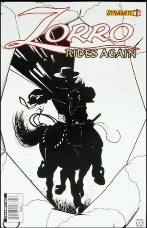 [Zorro Rides Again #1 (Retailer Incentive B&W Cover)]