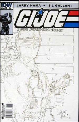 [G.I. Joe: A Real American Hero #169 (Retailer Incentive Cover - Larry Hama sketch)]
