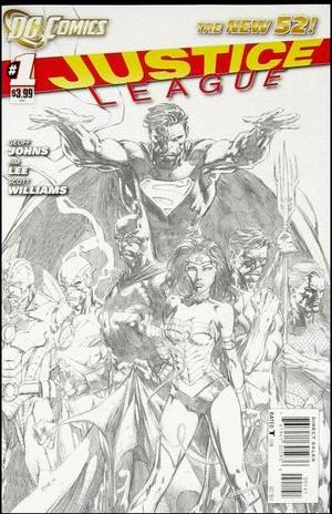 [Justice League (series 2) 1 (1st printing, variant sketch cover - David Finch)]