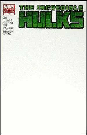 [Incredible Hulks No. 635 (variant blank cover)]