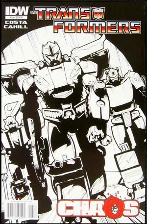 [Transformers (series 2) #25 (Retailer Incentive Cover - Brendan Cahill B&W)]