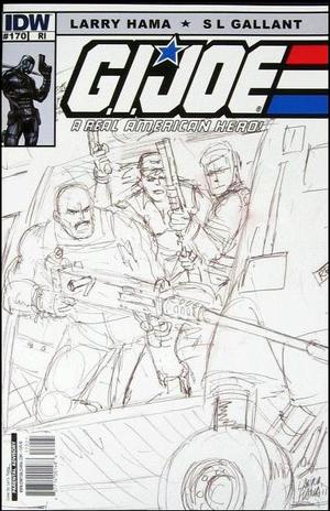 [G.I. Joe: A Real American Hero #170 (Retailer Incentive Cover - Larry Hama sketch)]