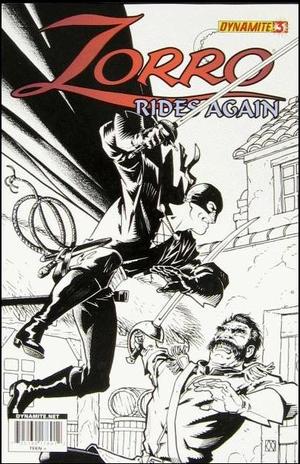 [Zorro Rides Again #3 (Retailer Incentive B&W Cover)]
