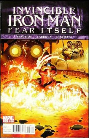 [Invincible Iron Man Vol. 1, No. 508 (standard cover - Salvador Larroca)]