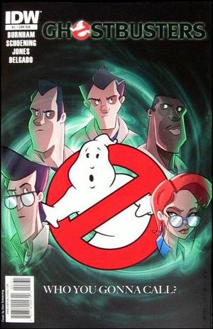[Ghostbusters (series 2) #1 (1st printing, Retailer Incentive Cover B - Dan Schoening glow-in-the-dark)]