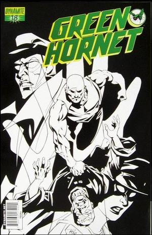 [Green Hornet (series 4) #18 (Retailer Incentive B&W Cover - Phil Hester)]