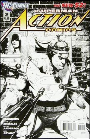 [Action Comics (series 2) 2 (variant sketch cover - Rags Morales)]