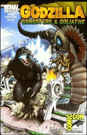[Godzilla: Gangsters and Goliaths #1 (San Diego Comic Con cover - Matt Frank)]