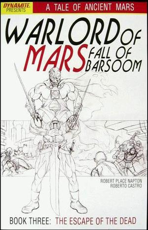 [Warlord of Mars: Fall of Barsoom Volume 1, Issue #3 (Retailer Incentive B&W Cover - Joe Jusko)]