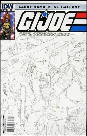 [G.I. Joe: A Real American Hero #171 (Retailer Incentive Cover - Larry Hama sketch)]
