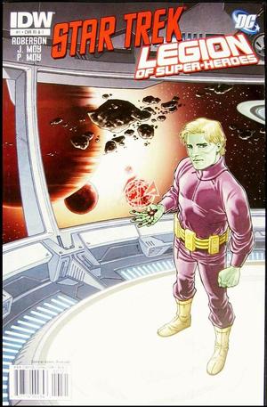 [Star Trek / Legion of Super-Heroes #1 (1st printing, Retailer Incentive Cover A-1 - Gabriel Rodriguez left half)]