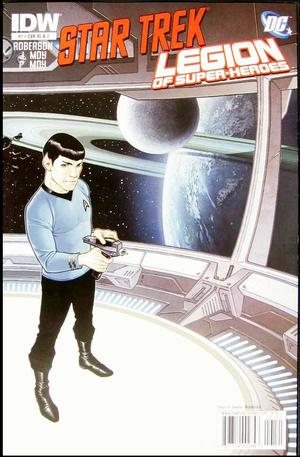 [Star Trek / Legion of Super-Heroes #1 (1st printing, Retailer Incentive Cover A-2 - Gabriel Rodriguez right half)]