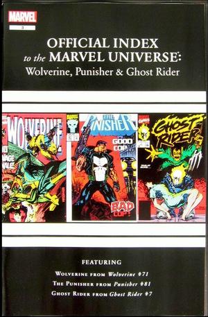 [Wolverine, Punisher & Ghost Rider: Official Index to the Marvel Universe No. 3]