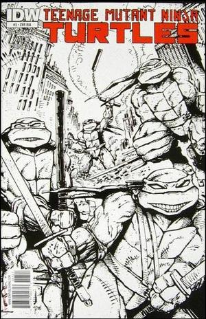 [Teenage Mutant Ninja Turtles (series 5) #3 (1st printing, Retailer Incentive Cover A - Kevin Eastman B&W)]