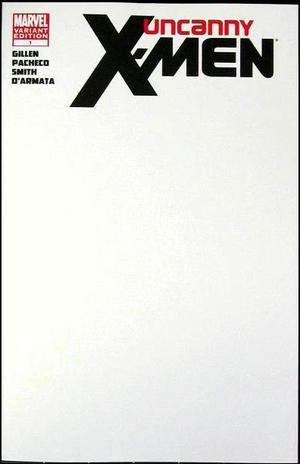 [Uncanny X-Men (series 2) No. 1 (1st printing, variant blank cover)]