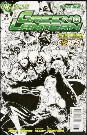 [Green Lantern (series 5) 3 (variant sketch cover - Doug Mahnke)]