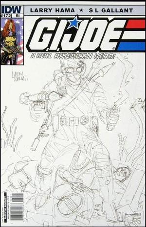 [G.I. Joe: A Real American Hero #172 (Retailer Incentive Cover - Larry Hama sketch)]