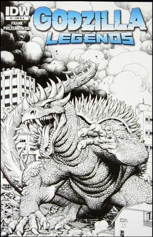 [Godzilla Legends #1 (Retailer Incentive Cover A - Art Adams B&W)]