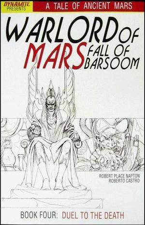 [Warlord of Mars: Fall of Barsoom Volume 1, Issue #4 (Retailer Incentive B&W Cover - Joe Jusko)]