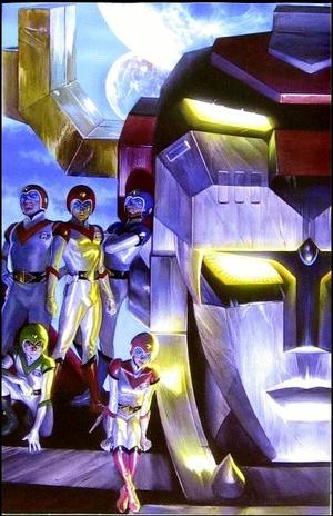 [Voltron (series 2) #1 (1st printing, Retailer Incentive Virgin Cover - Alex Ross)]