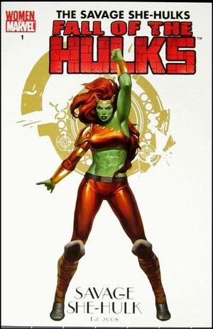 [Fall of the Hulks: The Savage She-Hulks No. 1 (variant Women of Marvel cover - Jelena Kevic-Djurdjevic)]
