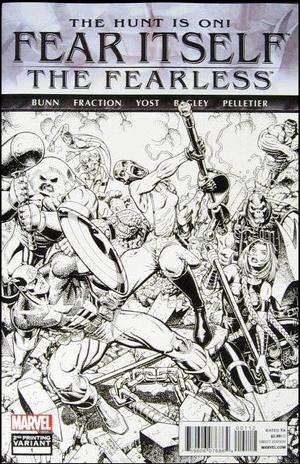 [Fear Itself: The Fearless No. 1 (2nd printing, Arthur Adams B&W cover)]