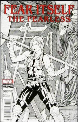 [Fear Itself: The Fearless No. 1 (2nd printing, Frank Cho B&W cover)]