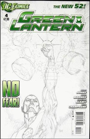 [Green Lantern (series 5) 4 (variant sketch cover - Doug Mahnke)]