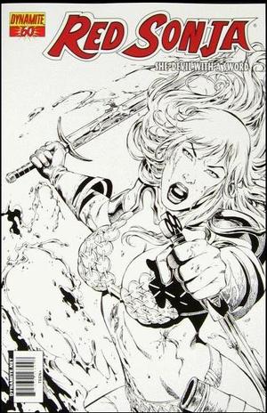 [Red Sonja (series 4) Issue #60 (Retailer Incentive B&W Cover - Walter Geovani)]