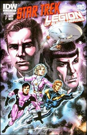 [Star Trek / Legion of Super-Heroes #3 (Cover B - Mike Grell)]