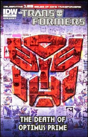 [Transformers - The Death of Optimus Prime (Retailer Incentive Cover B - wraparound cover montage)]