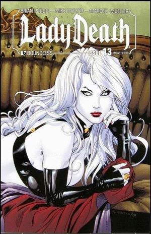 [Lady Death (series 3) #13 (wraparound cover - Richard Ortiz)]