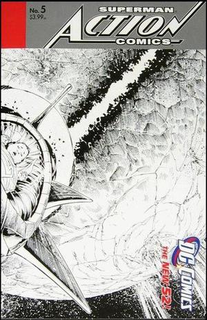 [Action Comics (series 2) 5 (variant wraparound sketch cover - Andy Kubert)]