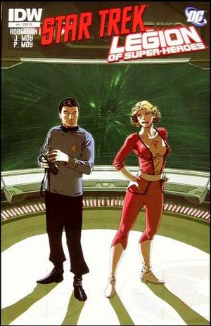 [Star Trek / Legion of Super-Heroes #4 (Retailer Incentive Cover - Mario Alberti)]