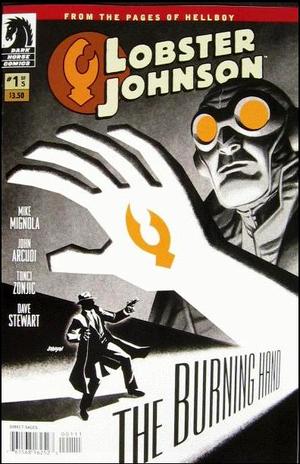 [Lobster Johnson - The Burning Hand #1 (standard cover - Dave Johnson)]